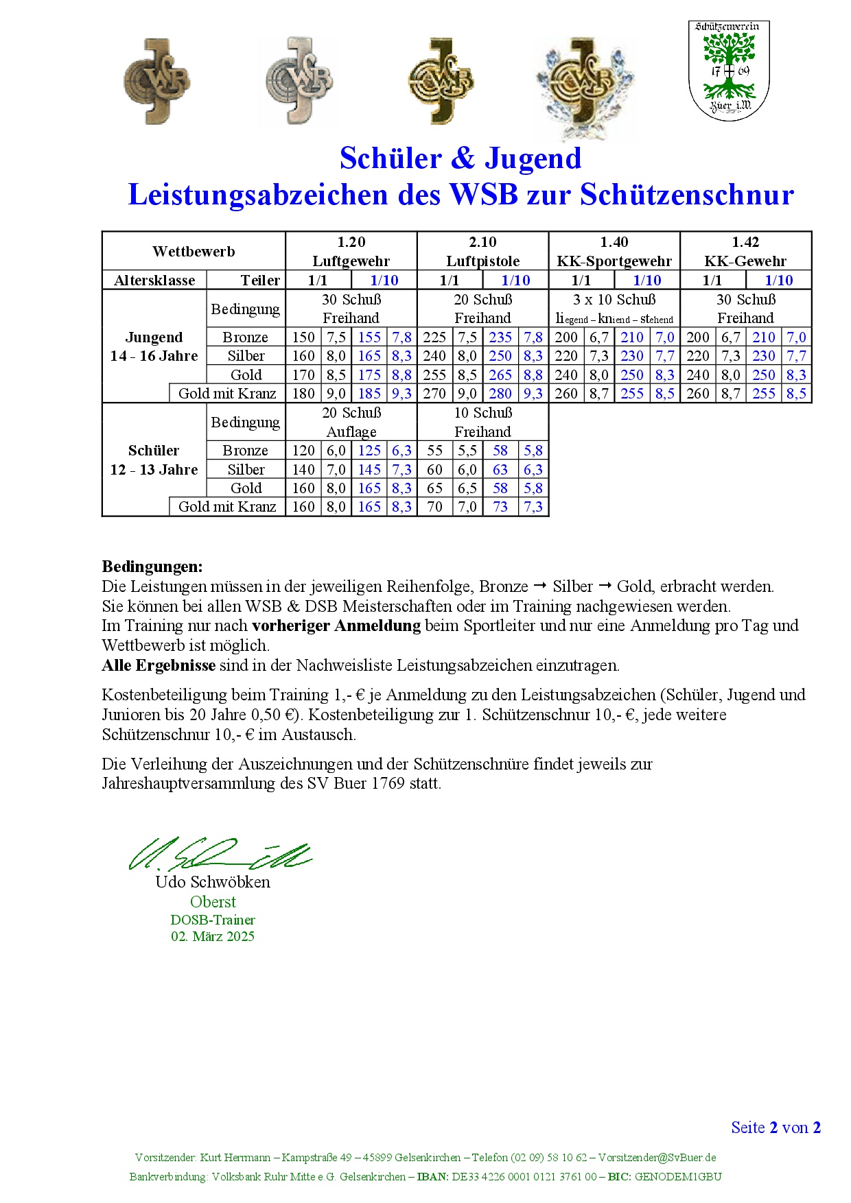 WSB Leistungsabzeichen 2