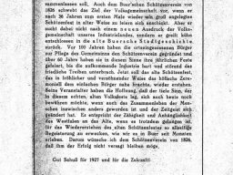 Festschrift 1927